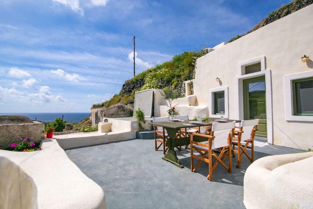 Villa Agrilia Secluded Cave House Therasia Exterior foto