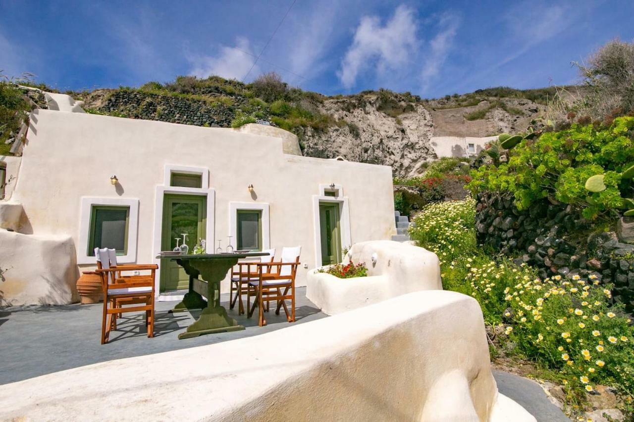 Villa Agrilia Secluded Cave House Therasia Exterior foto
