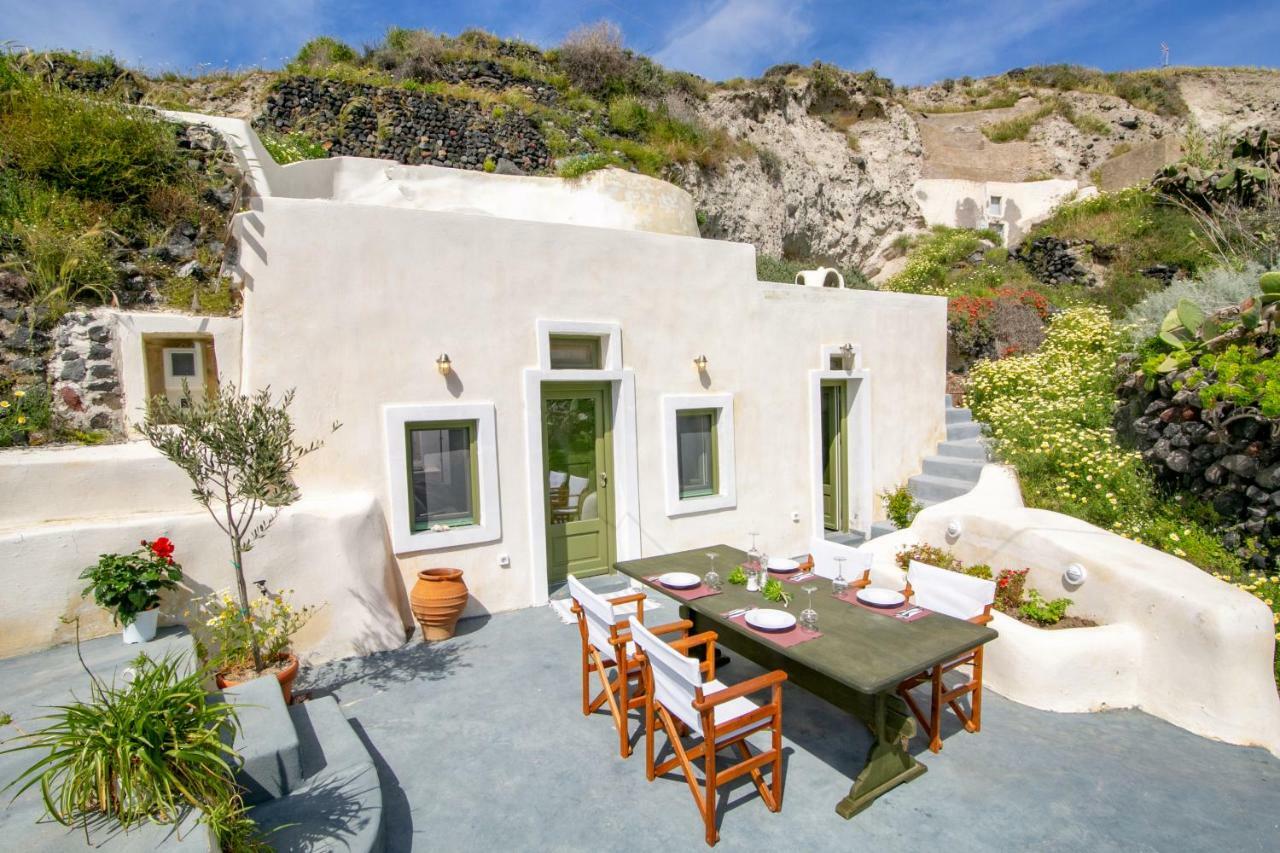 Villa Agrilia Secluded Cave House Therasia Exterior foto