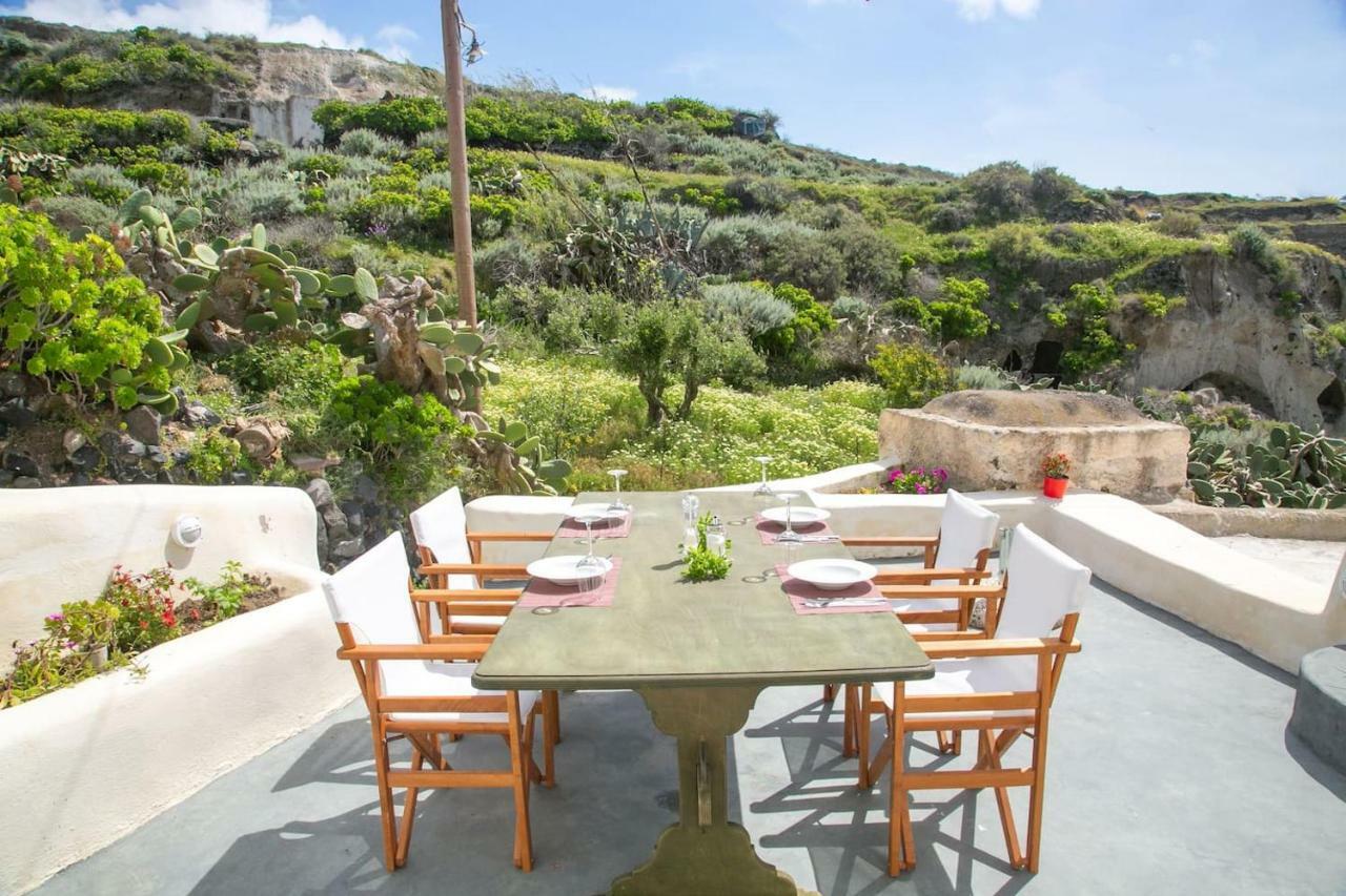 Villa Agrilia Secluded Cave House Therasia Exterior foto