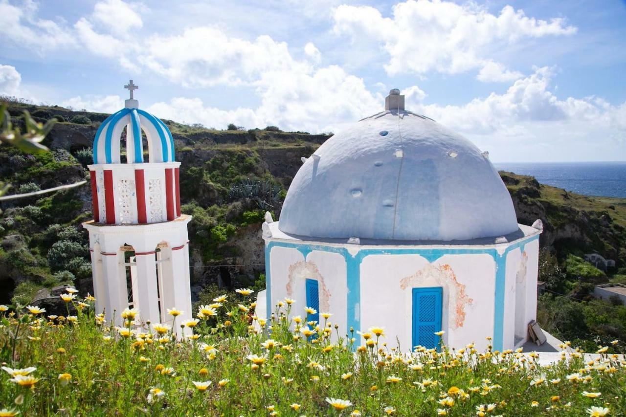 Villa Agrilia Secluded Cave House Therasia Exterior foto
